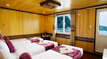 Deluxe Triple Private Balcony - 3 single beds