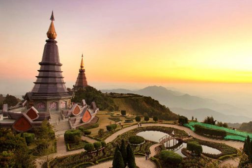 Chiang Mai, the largest city in northern Thailand