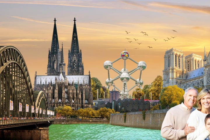 Pháp - Thụy Sỹ - Ý 8 Ngày 7 Đêm